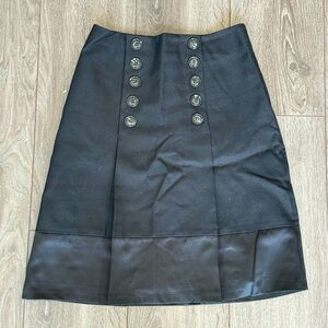 High Waist A-line Skirt